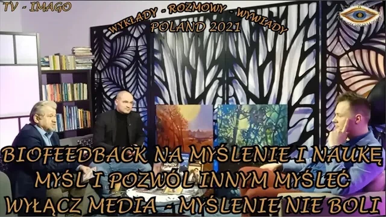 BIOFEEDBACK NA MYŚLENIE I NAUKĘ POZWÓL INNYM MYŚLEĆ WYŁĄCZ MEDIA MYŚLENIE NIE BOLI/TV IMAGO 2021