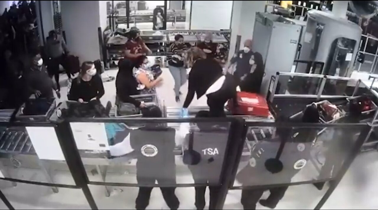 Hero TSA Officer Jumps Into Action To Save Baby From Choking