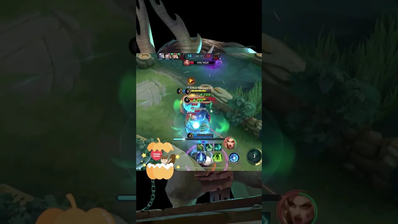 King of Sustain, Thamuz #mlbb #mobilelegends #shorts