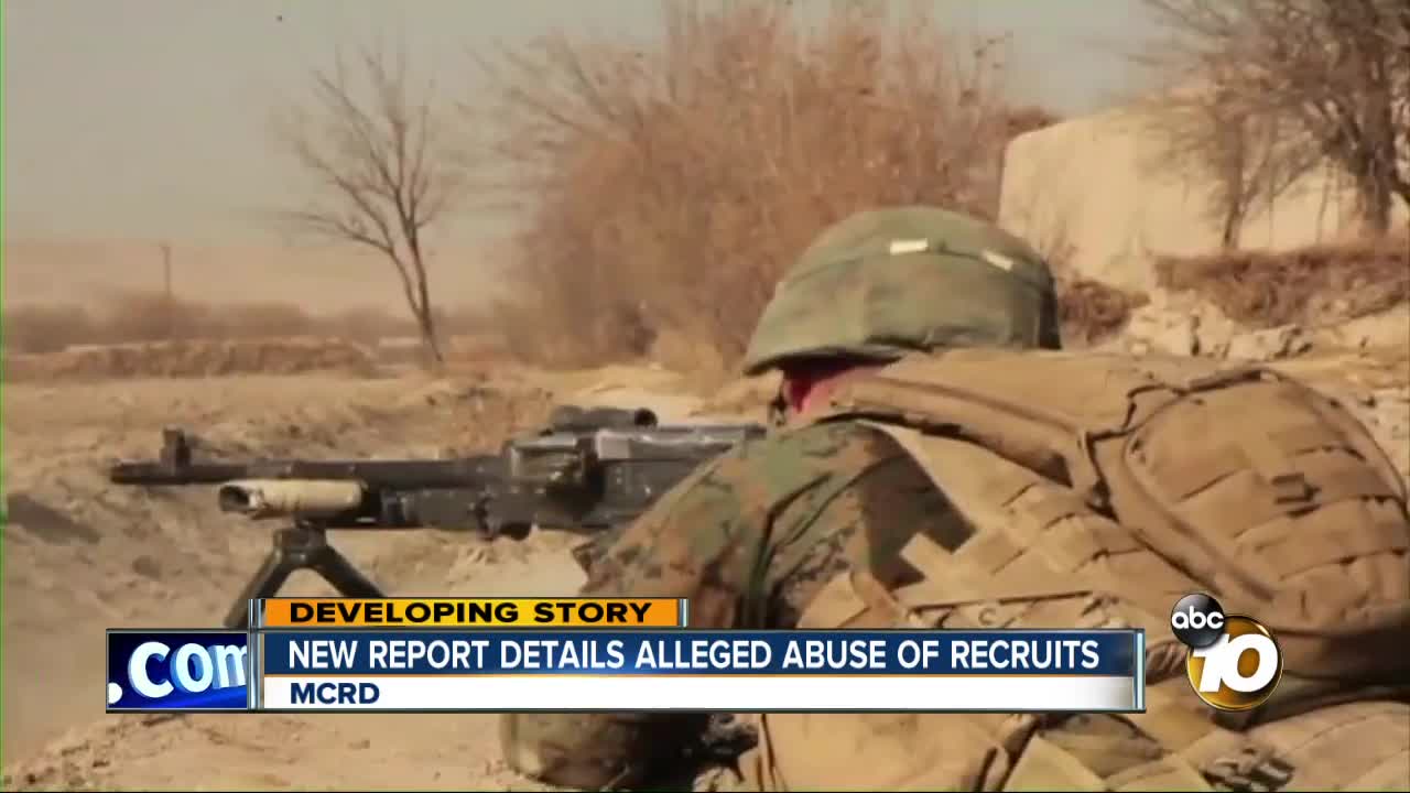 MCRD abuse claims come forward