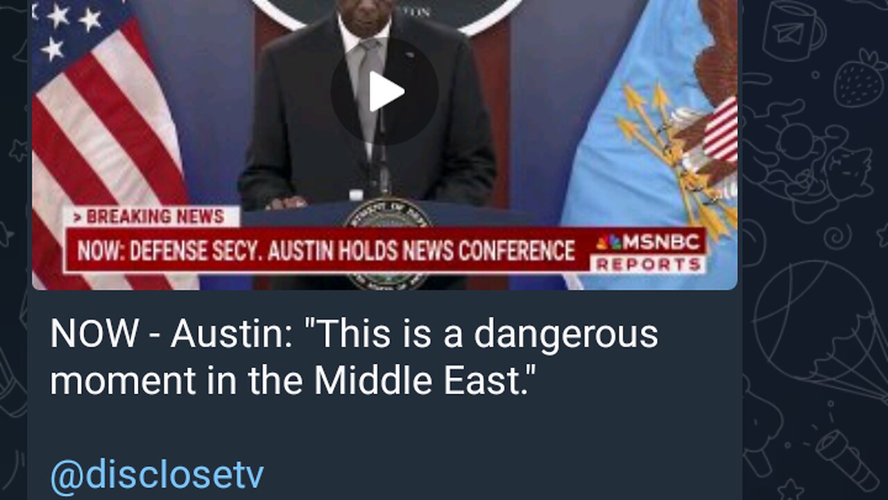 News Shorts: U.S. Military Official talks about Middle East