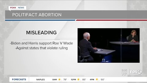 Politifact: Vice presidential debate
