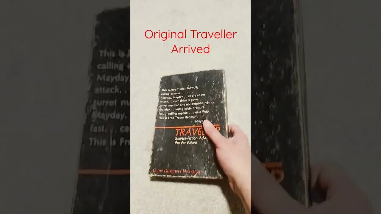 I Bought an Original Boxed Set of Traveller #osr #ttrpg #traveller