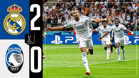 Real Madrid cf 2-0 Atlanta bc | UCL 2024/25