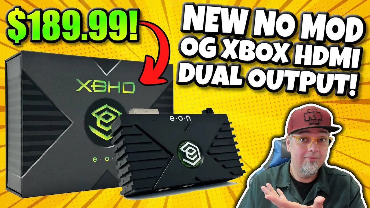 Does This Change The Game For The OG Xbox Or TOO EXPENSIVE? EON XBHD No MOD HDMI!