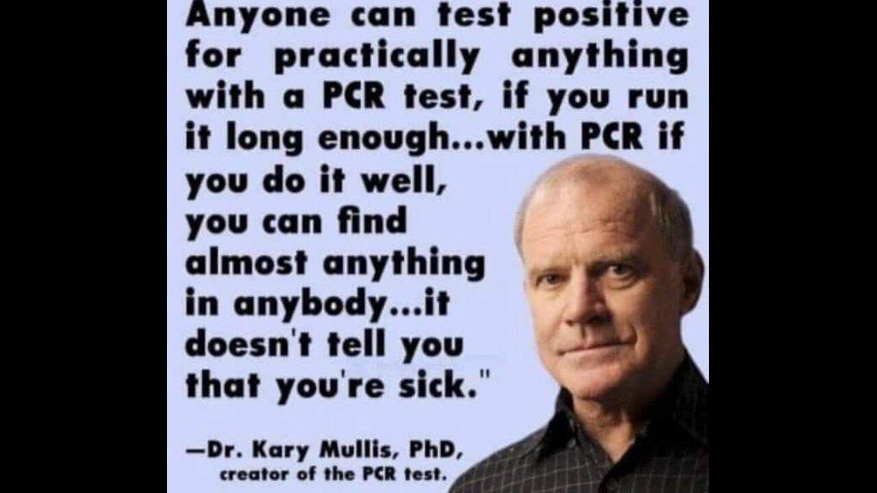 PCR Test can find SARS with anything