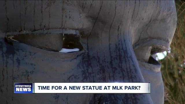 Time for a new statue at MLK park?