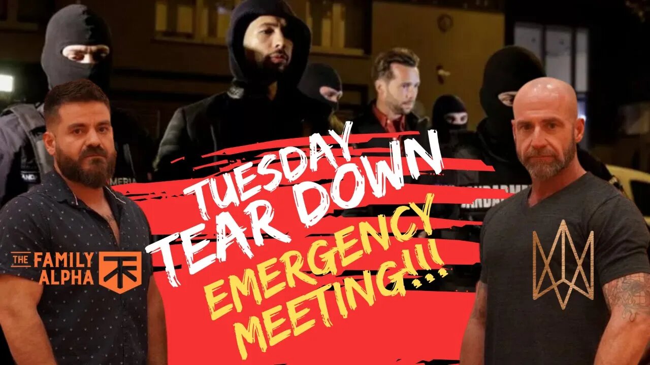 Tuesday Teardown with Zac & Phil Emergency Meeting Andrew and Tristan Tate Arrested!?!