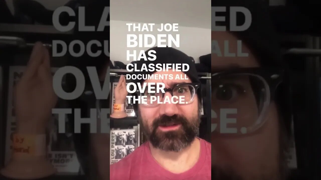 Stop gaslighting us about President Biden’s classified documents.