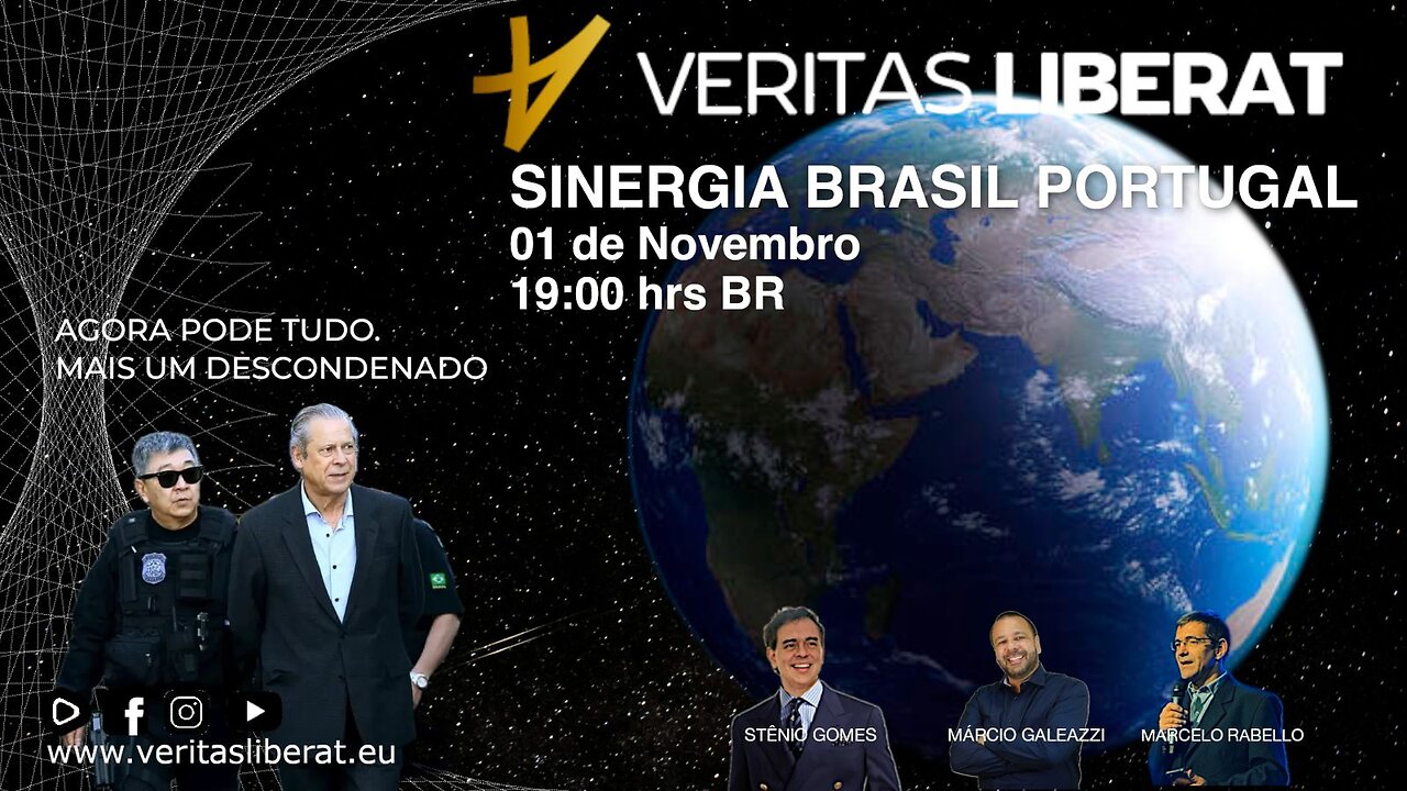 SINERGIA BRASIL PORTUGAL - 01/11/2024 - AGORA PODE TUDO. MAIS UM DESCONDENADO