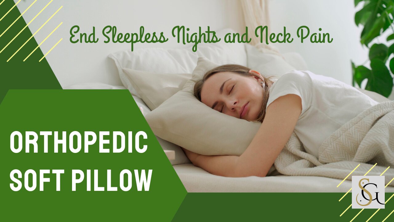 End Sleepless Nights and Neck Pain with the Orthopedic Soft Pillow || smartlife gadgets