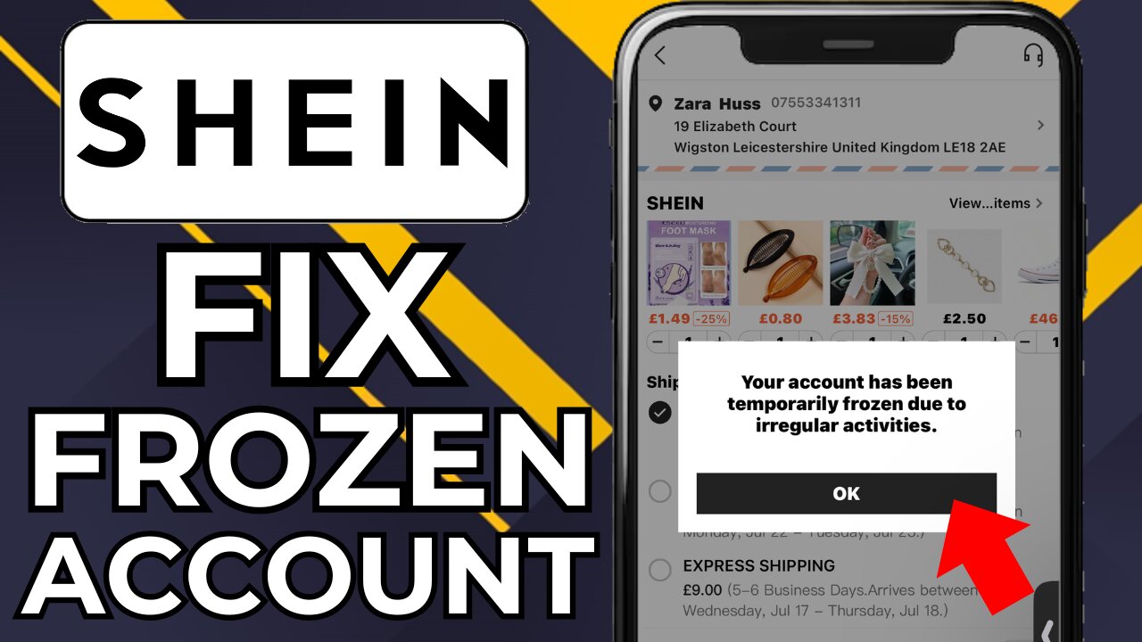 HOW TO FIX SHEIN SUSPENDED ACCOUNT