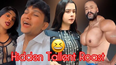 The Happy Roast Indian English And Pakistani Influencer Hidden Talent Roast See Now #youtubevideo