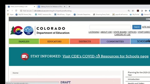 Colorado Department of Education releases draft guidelines for districts for 2020-21