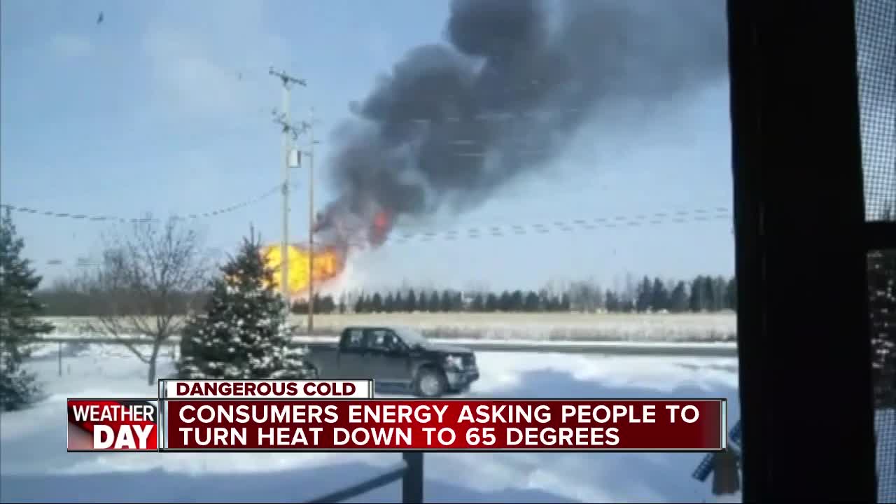 Consumers Energy asking people to turn heat down to 65 degrees