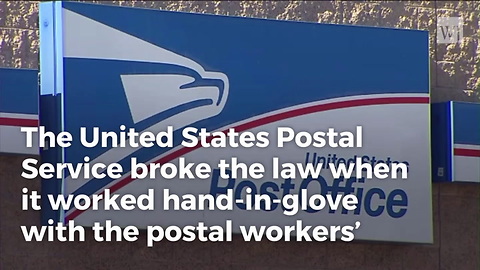 Report: Postal Service Acted Improperly In Supporting Clinton Campaign