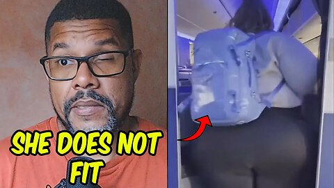 Plus-size TikToker IS FURIOUS Over NARROW Aisles On Airplanes