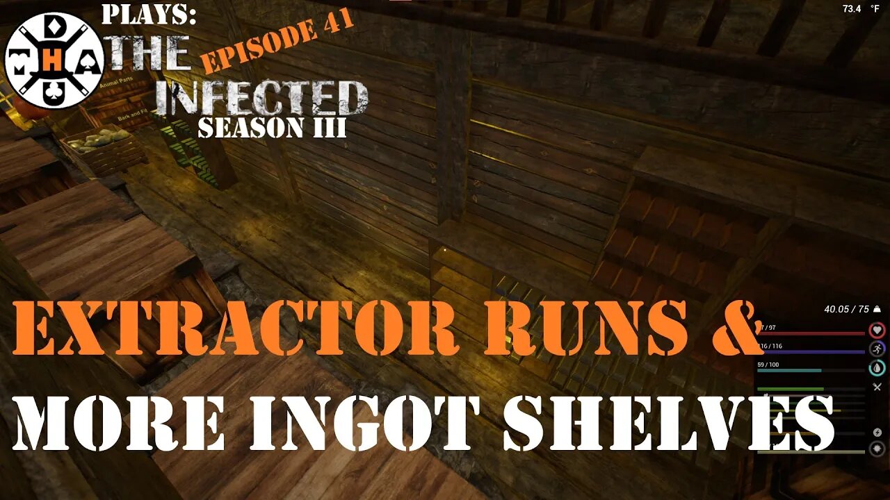 The Infected Gameplay S3EP41 Extractor Runs and Improving The Forge Room