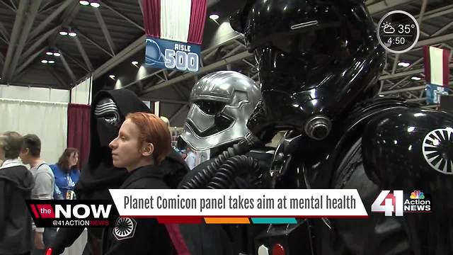 Planet Comicon panel takes aim at mental health