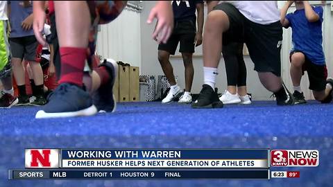 Former Husker Steve Warren helps next generation of athletes