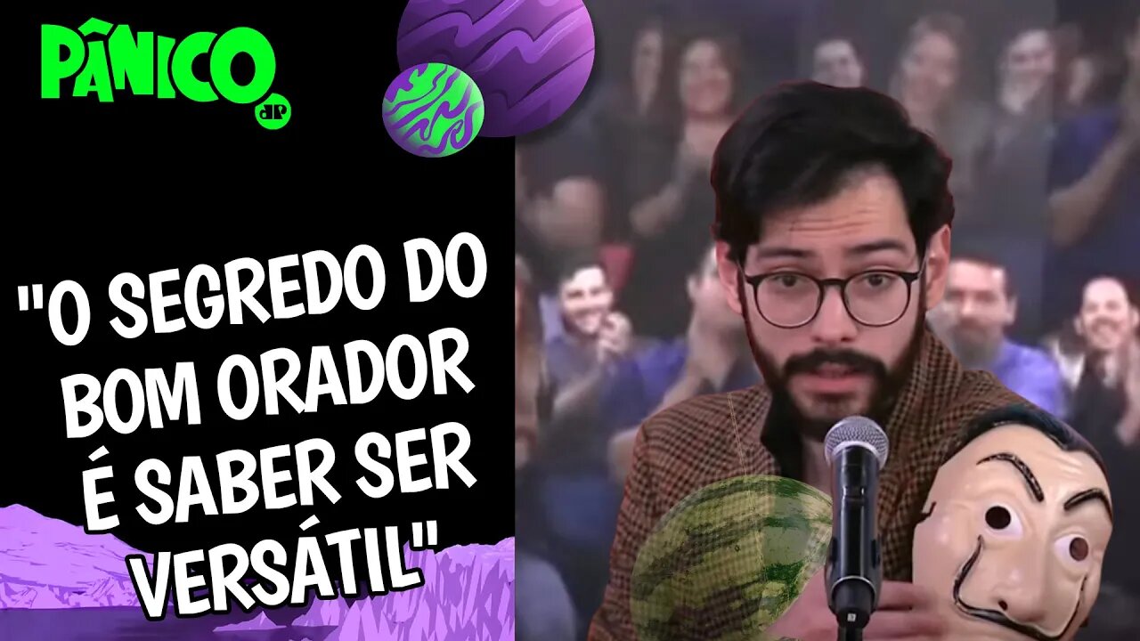 PRA DOMINAR A ORATÓRIA É SÓ MANDAR UM BELLA CIAO PRA MELANCIA NO PESCOÇO? Giovanni Begossi explica