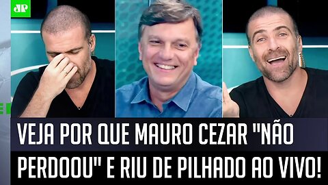 "Pô, você deixou a BOLA QUICANDO, MERMÃO!" Mauro Cezar "NÃO PERDOA" Pilhado e RI após declaração!