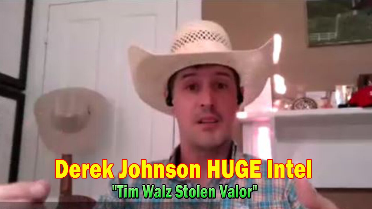 Derek Johnson HUGE Intel: Military Expert Roundtable On Trump White Hat Comms, Tim Walz Stolen Valor