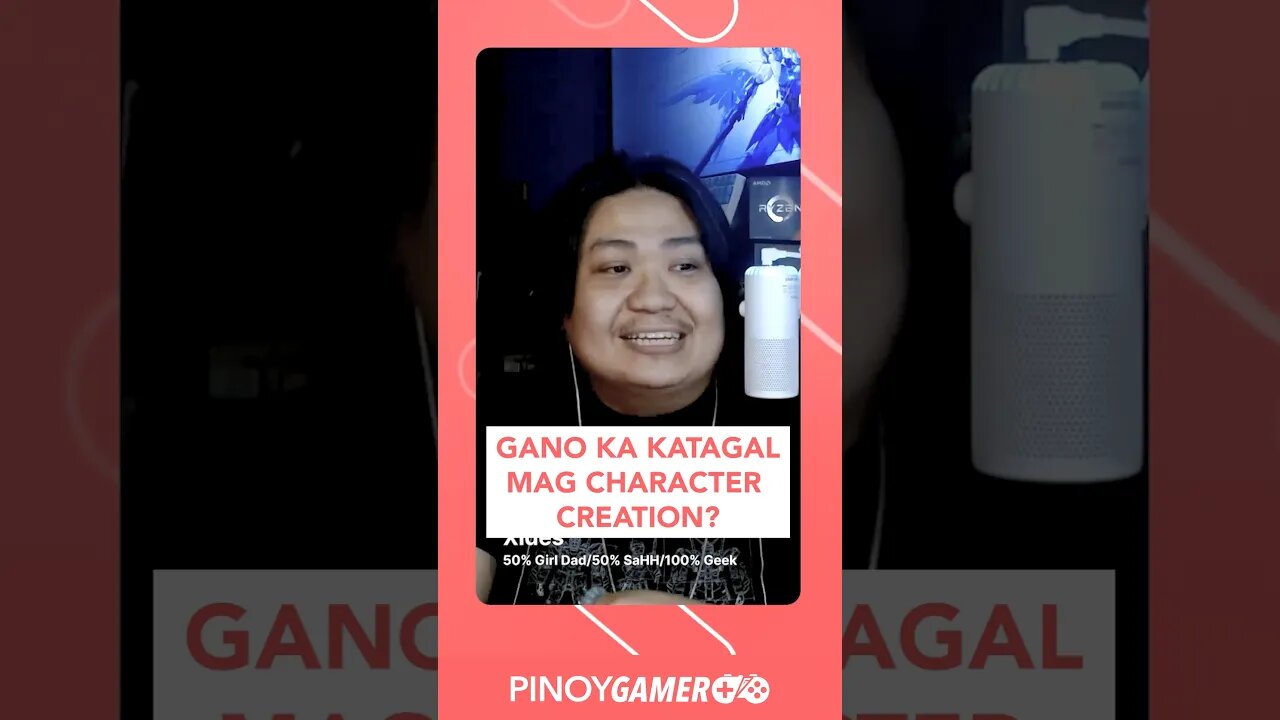 Ilang oras ka sa Character Creation #mmo #pinoygamerph #podcast #podcastphilippines #shorts#shortsph