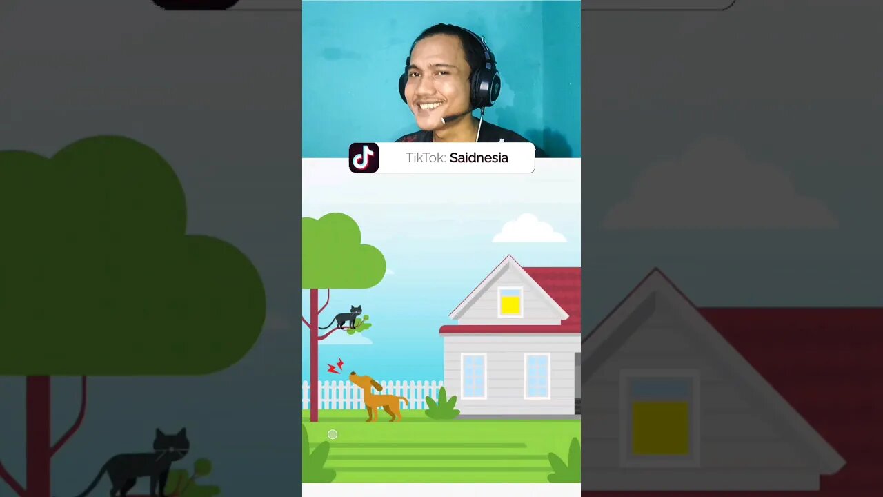 Selamatkan kucing🐈 | Braindom level 33 #braindom #shorts #saidnesia