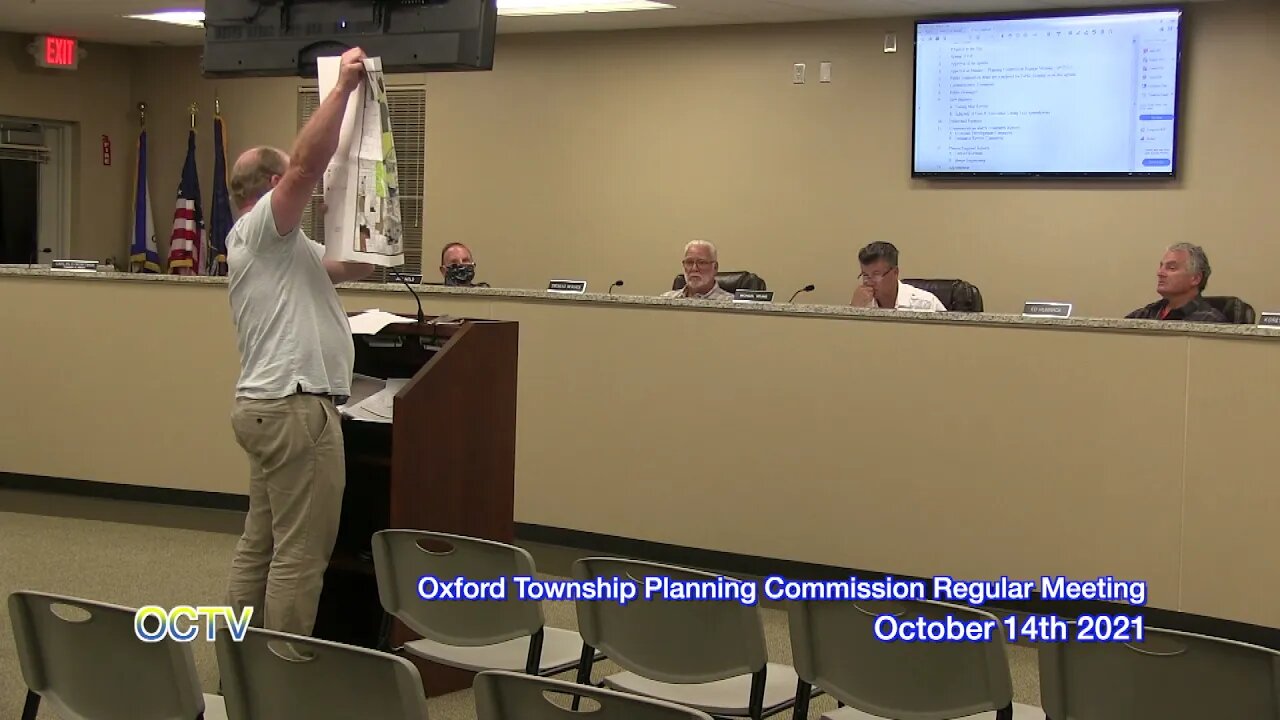 Oxford Township Planning Commission Regular Meeting October, 14th 2021