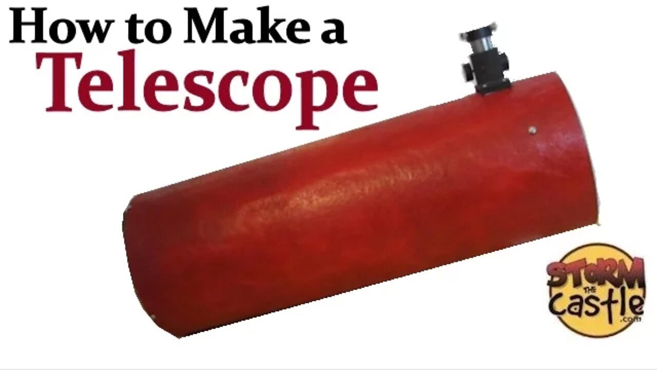 How to Make a Telescope - 8 Inch Newtonian Reflector (Part 1)