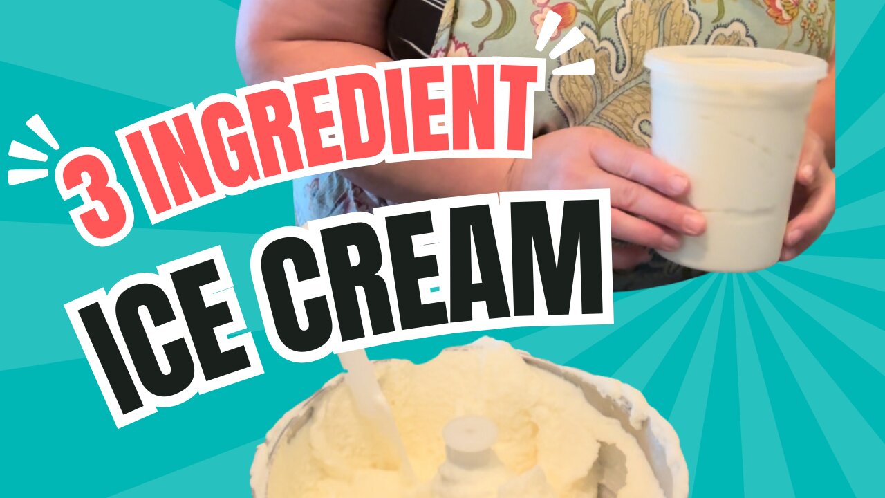 The Easiest Ice Cream You'll ever make!