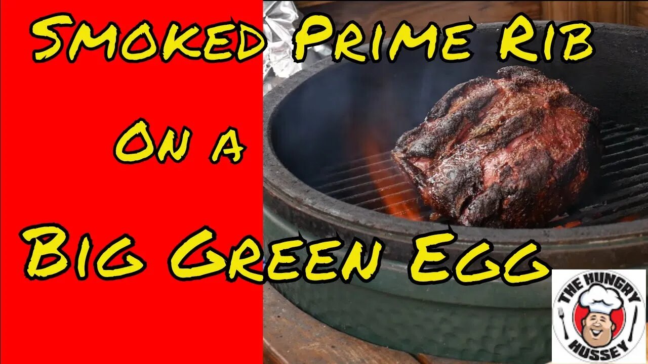 How to Make Smoked Prime Rib on the Big Green Egg