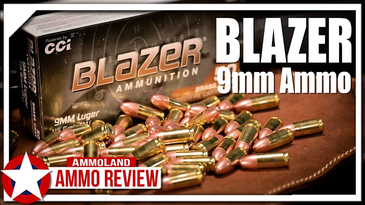 Blazer Brass 115gr FMJ 9mm Ammo Review - Does it Perform?