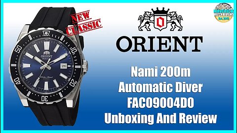 Like Father Like Son! | Orient Nami 200m Automatic Diver FAC09004D0 Unbox & Review