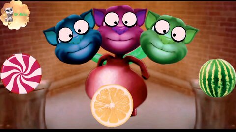 funny Billu taking Tom fruit video mk Billu