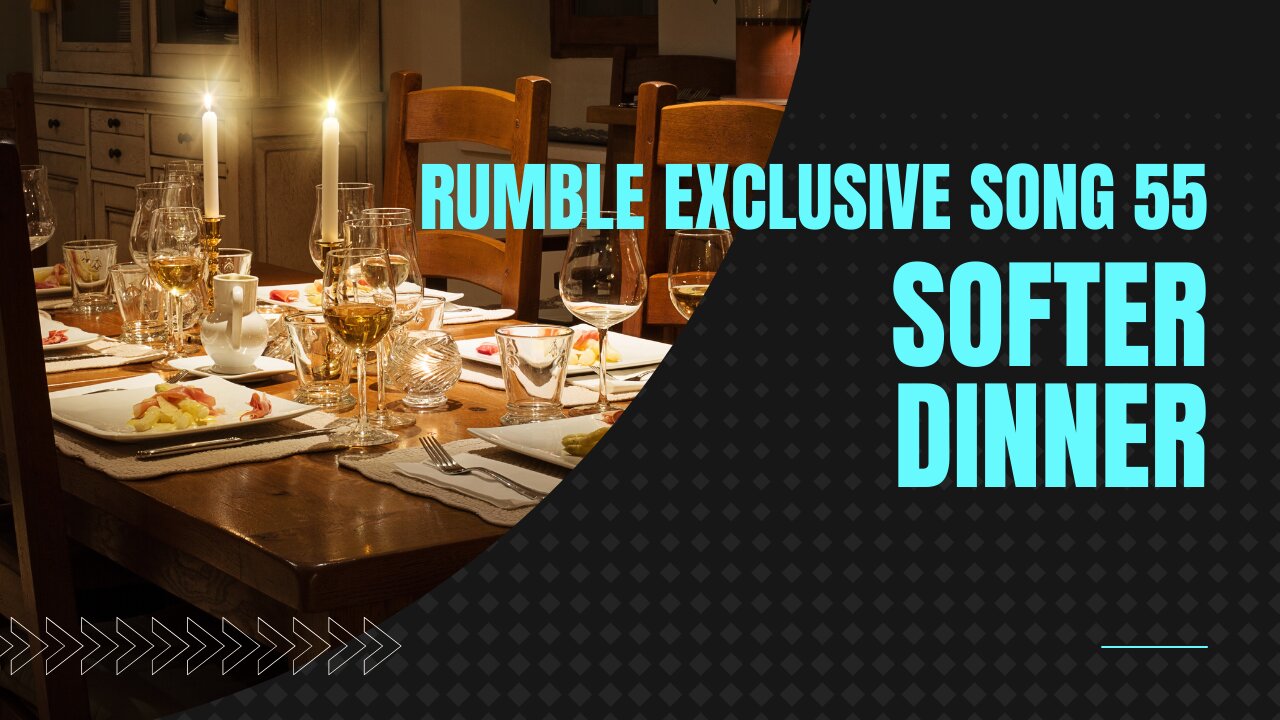 Softer Dinner (RE song 55, piano, bass, guitar, string ensemble, music)