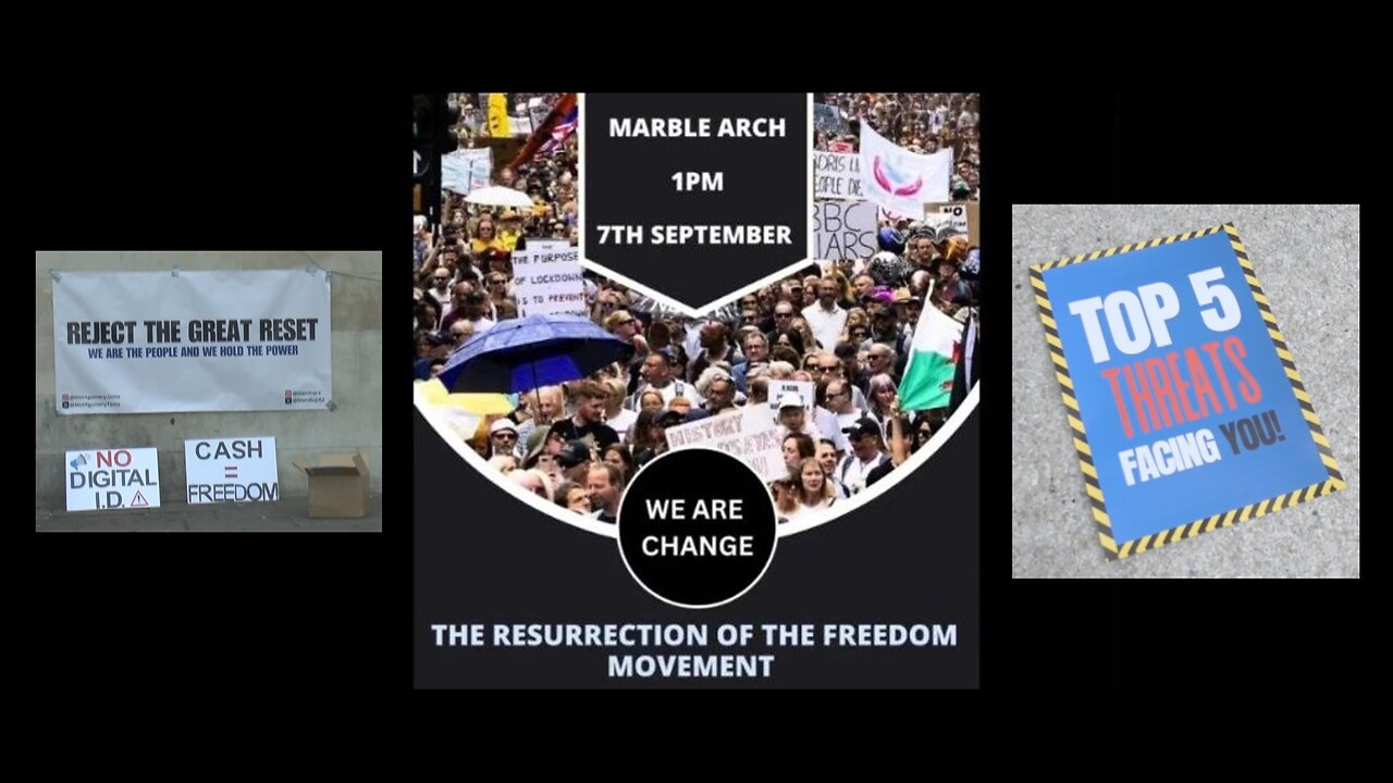 The Resurrection of the Freedom Movement London 7th September 2024