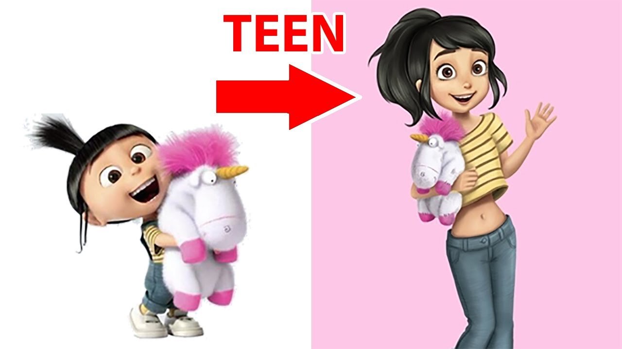 Cartoons Characters TEEN VERSION