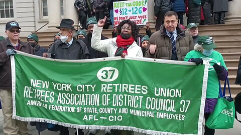 The opposition to amend 12-126 Rally at City Hall @educatorsofnyc @PNHPNYMetro @PNHP @nynurses @Cr
