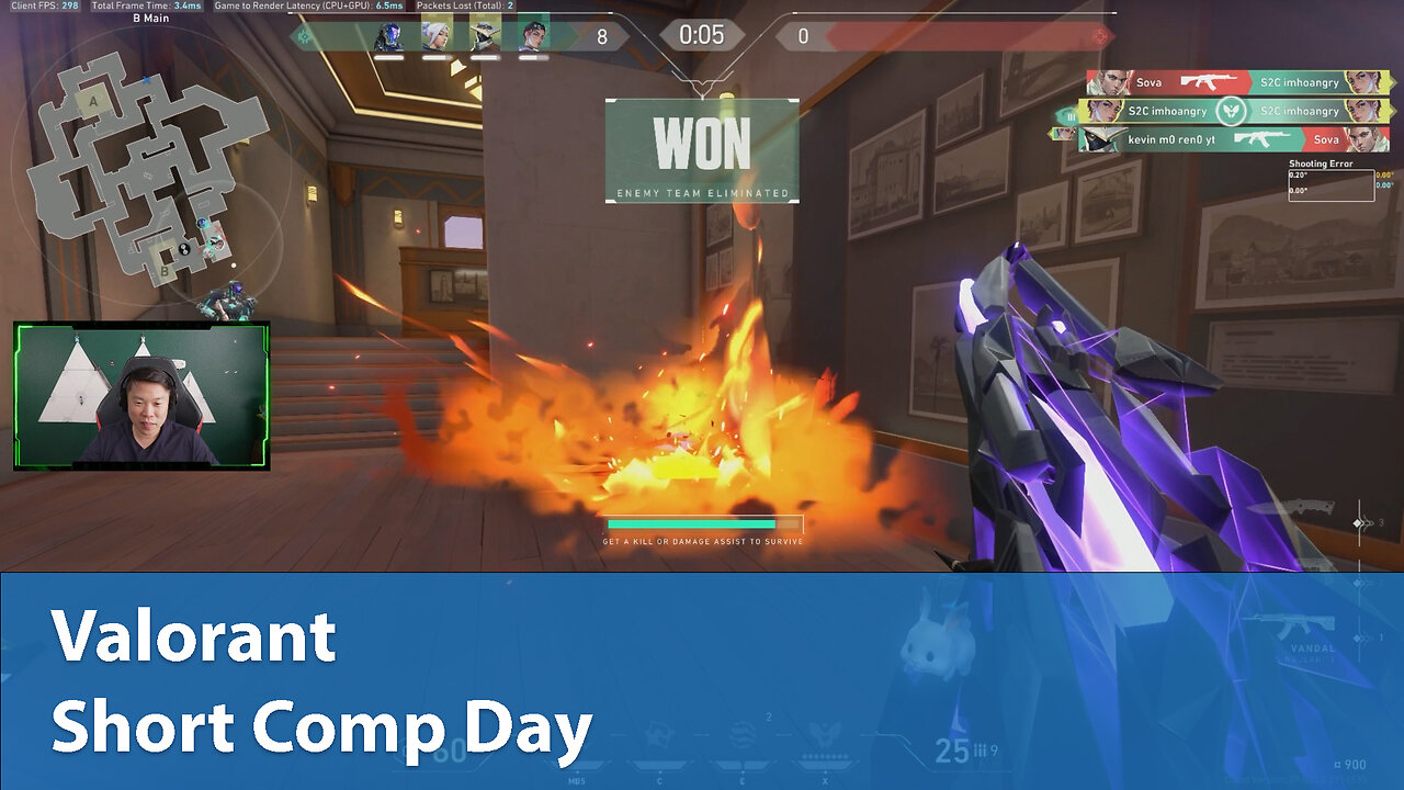 Short Comp Day | Competitive 1W-1L | Valorant