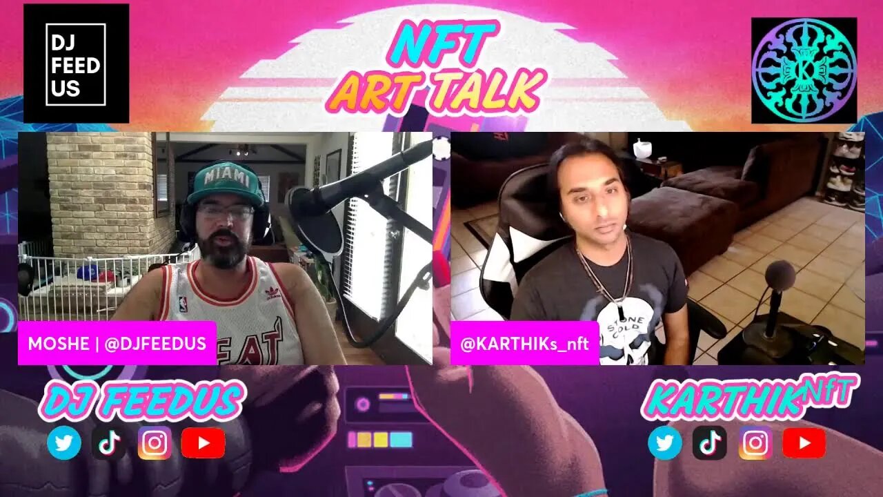 EP 79 - ETH, TEZ, and XRP NFT artists Ben Tahair, CA Chou, Pxycho Bunny, Measureless.xtz