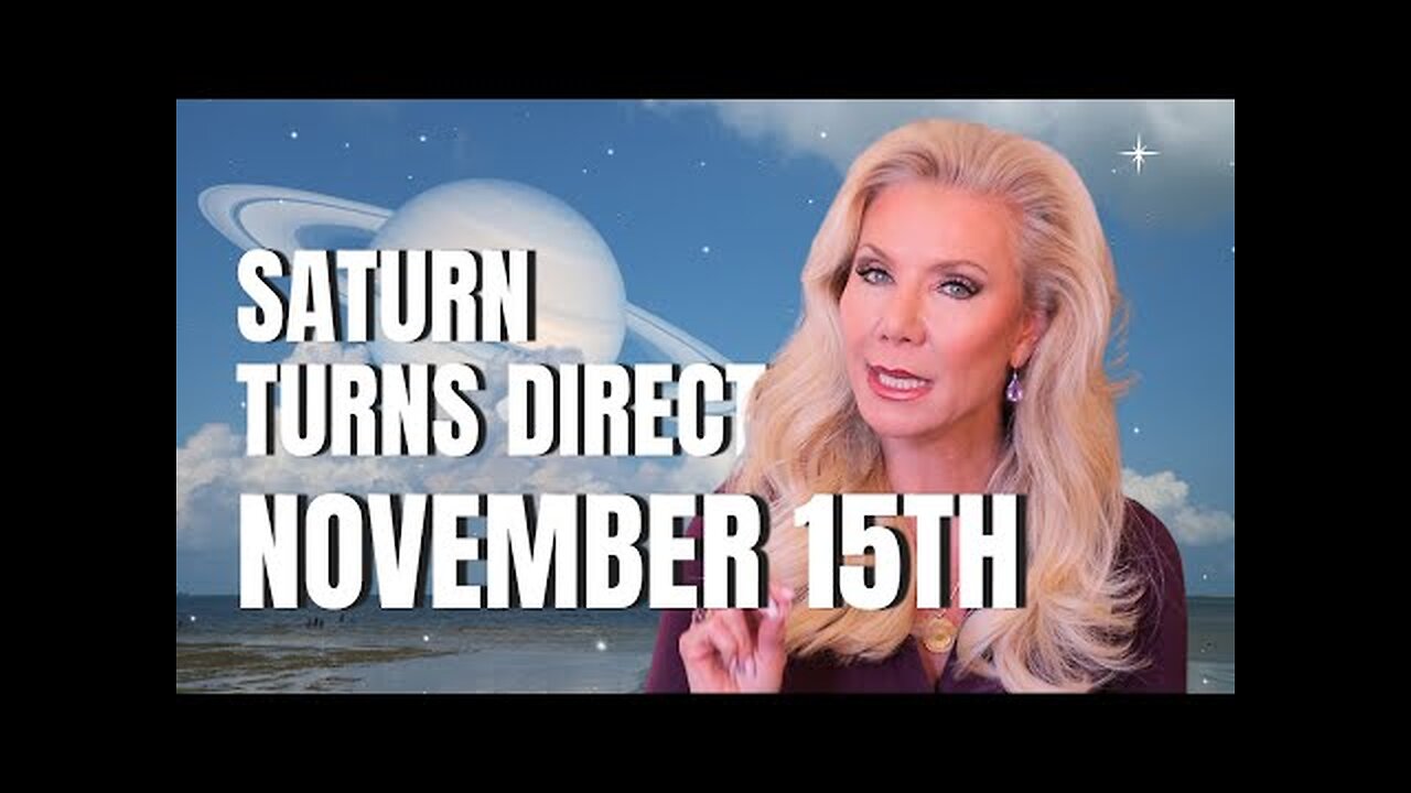 💥 Saturn's DIRECT Turn is About to CHANGE Your Life Forever!