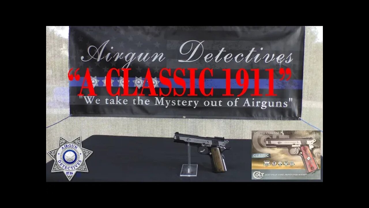 Colt 1911 Special Combat Classic BB Pistol "Full Review" by Airgun Detectives