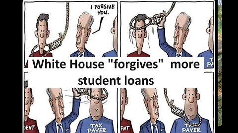 White House "forgives" more student loans in tweet