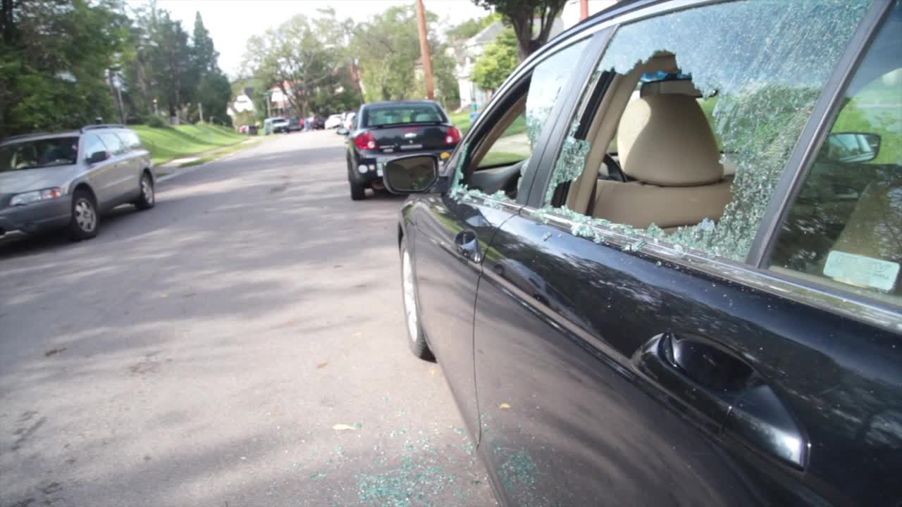 Vandals knock windows out of 50 cars overnight