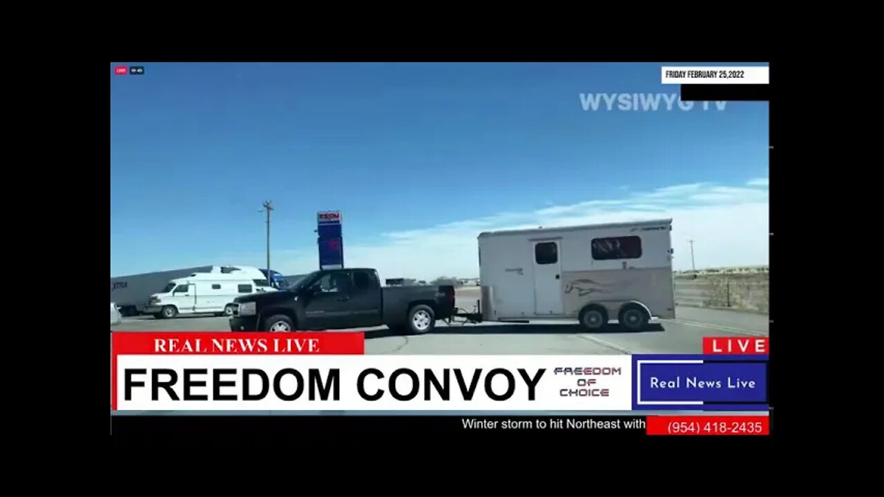 Convoy to DC “People’s Freedom Convoy” February 25