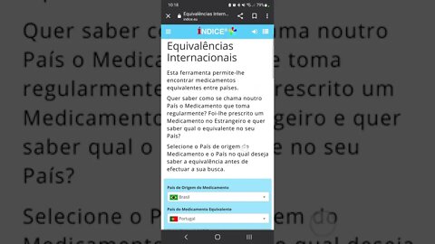 Equivalencia de medicamentos em Portugal #shorts