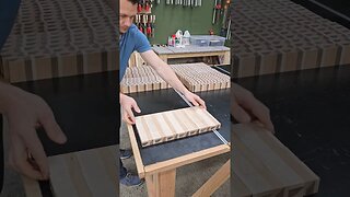 Flip & Reveal - Patterned Cutting Board #woodworking #shortsvideo #shortvideo #shorts #short