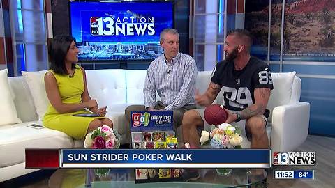 Galleria's 'Sun Striders Poker Walk'